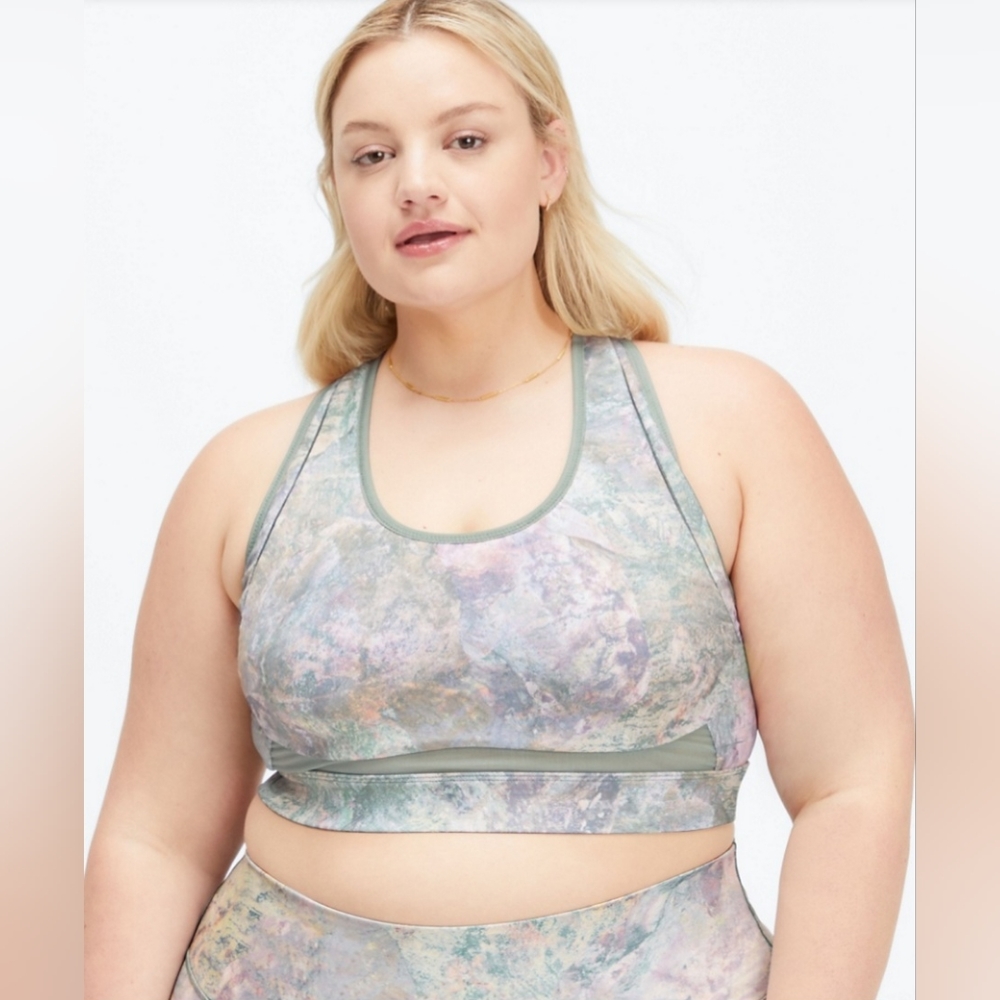 Fabletics Belle High Impact Sports Bra 1X NWT